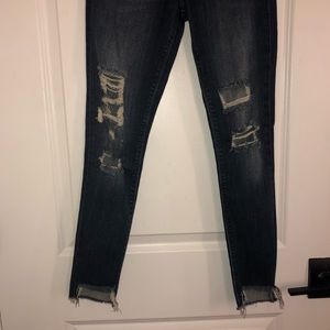 🔥Express Distressed Blue Jeans - 2